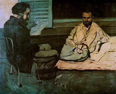 Paul Alexis Reading to Emile Zola Paul Cezanne